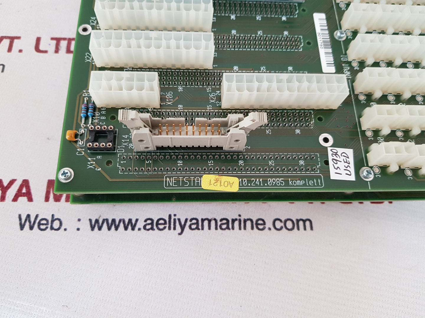 Netstal pan2 110.241.0986 pcb card pan2v 110.241.0983