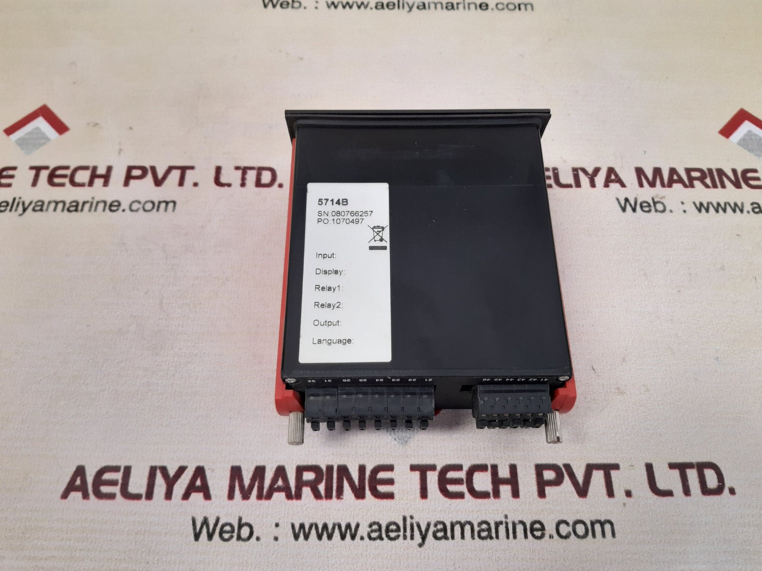 Pr electronics 5714 b led indicator 3.5 w 