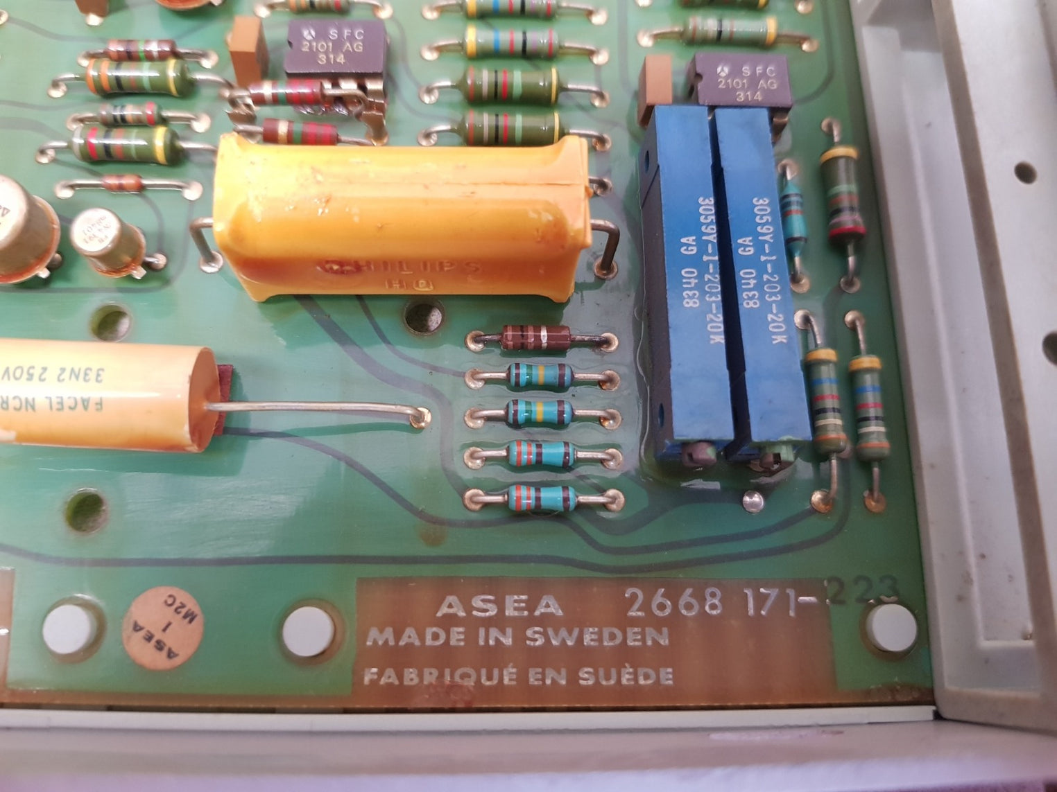 Asea qhmm 101 pcb card 2668 171-223