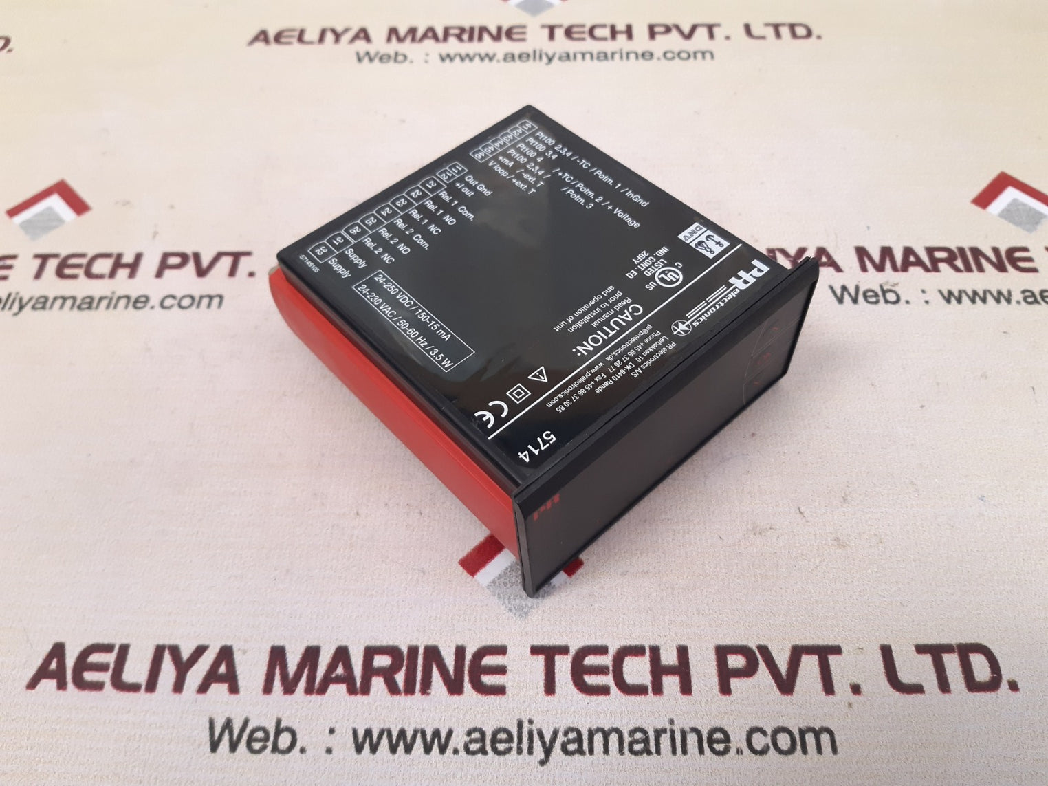 Pr electronics 5714 b led indicator 3.5 w 