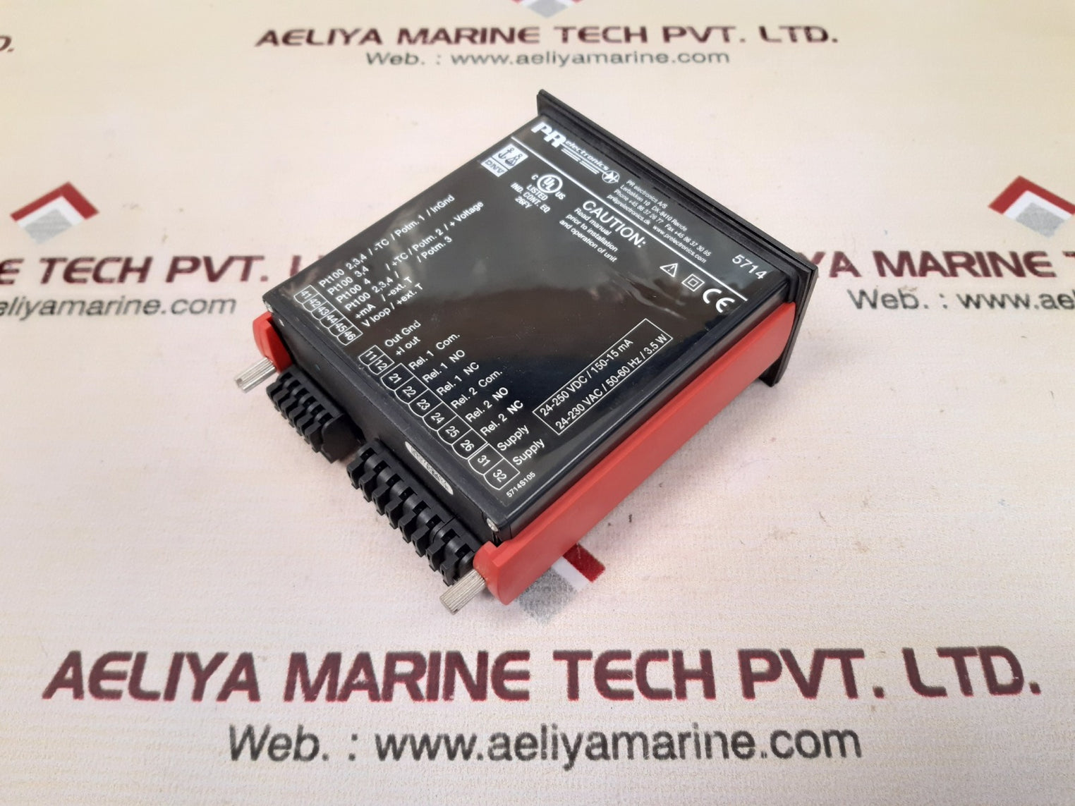 Pr electronics 5714 b led indicator 3.5 w 