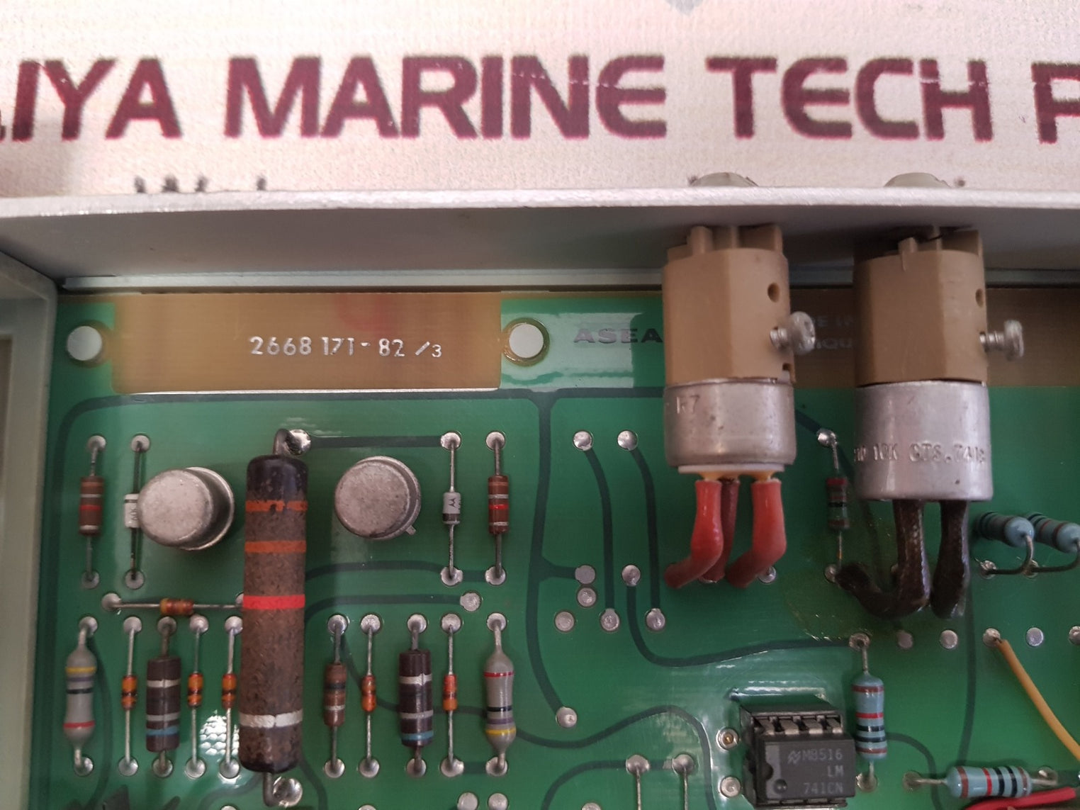 Asea qanc210 pc board yl261001-fd 