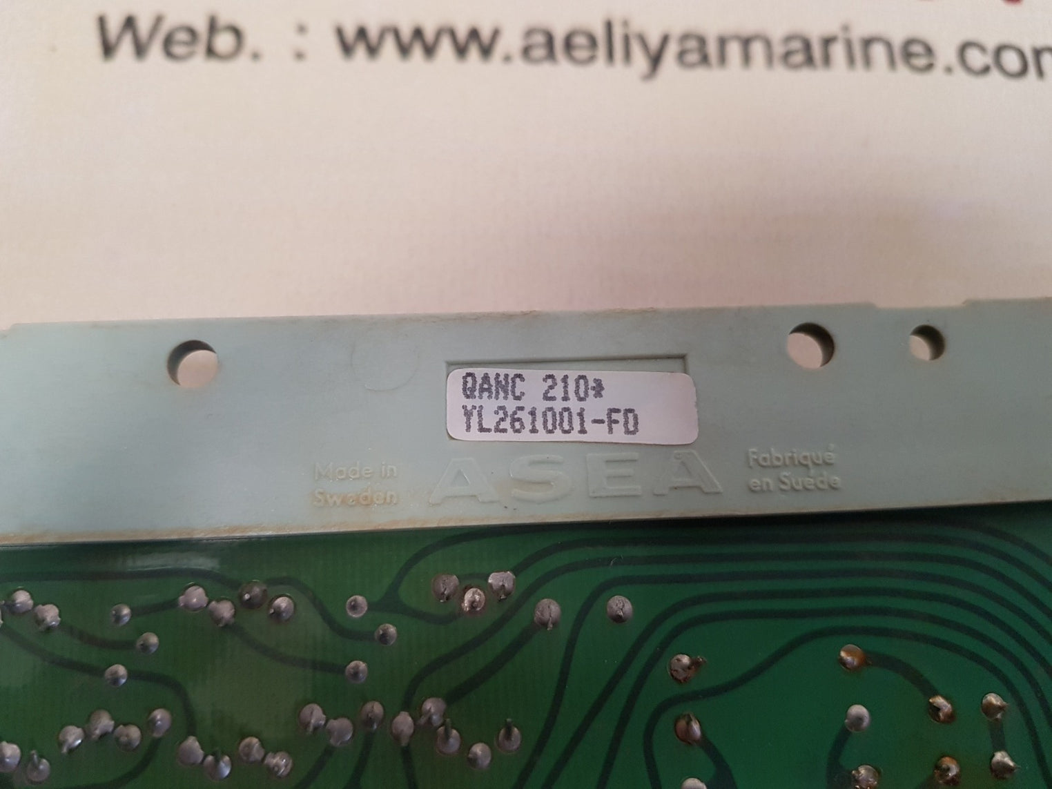 Asea qanc210 pc board yl261001-fd 