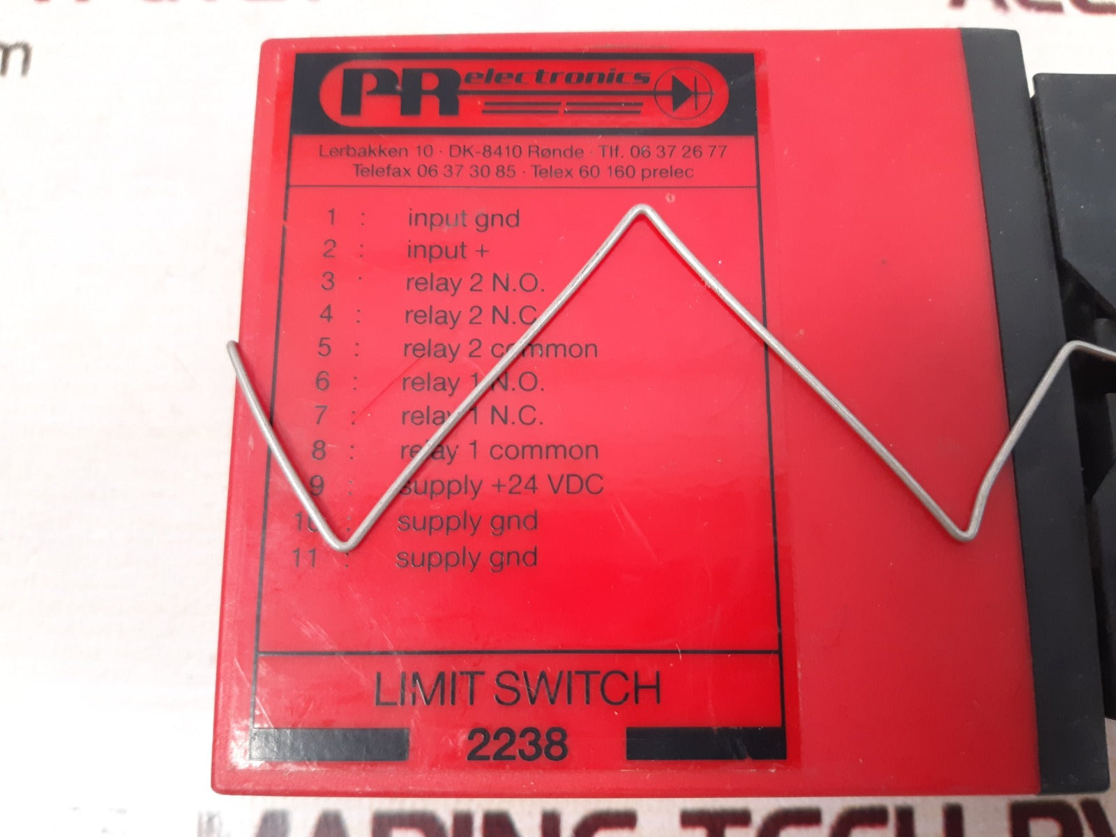 Pr electronics 2238 d4c limit switch 2238