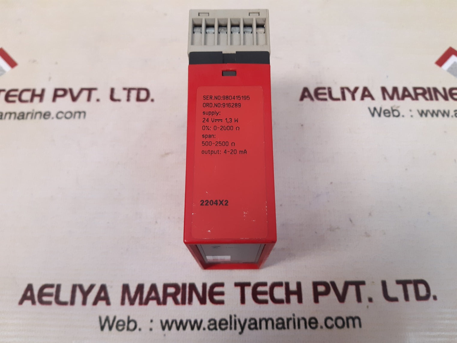 Pr electronics 2204x2 isolation amplifier