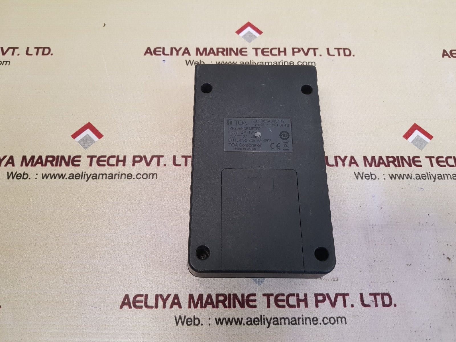 Toa zm-104a impedance meter