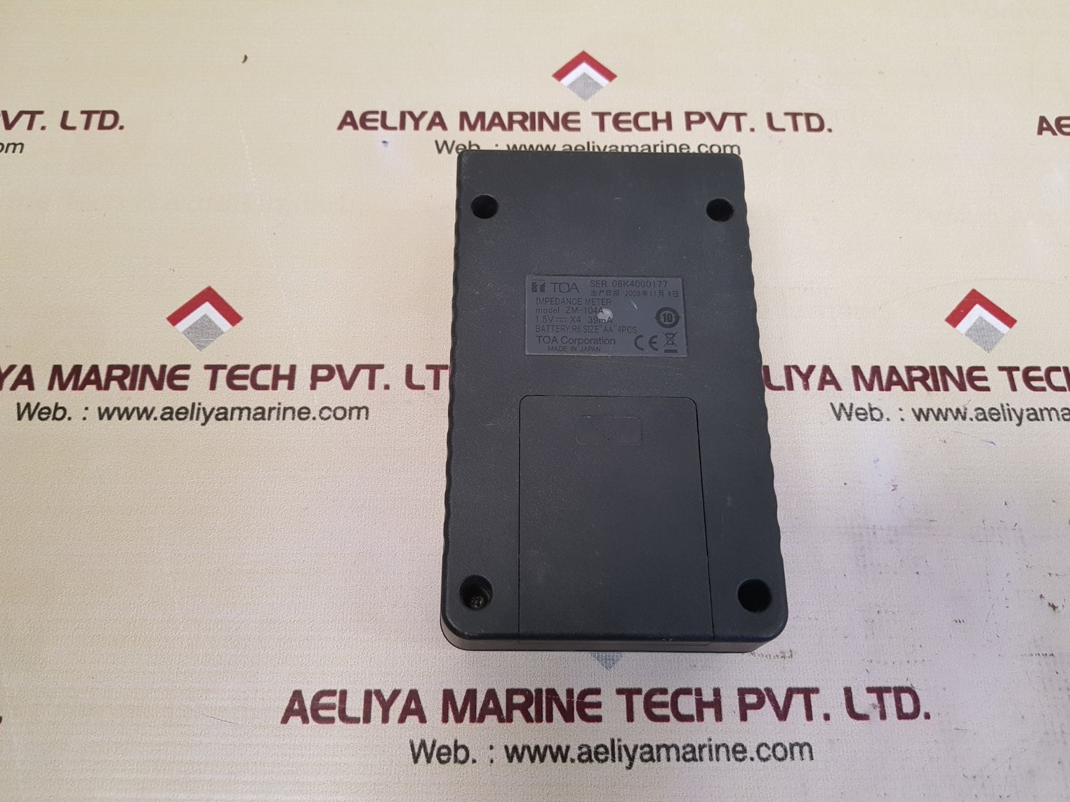 Toa zm-104a impedance meter