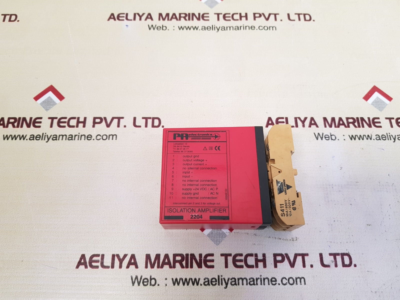 Pr electronics 2204  isolation amplifier  2204 x2