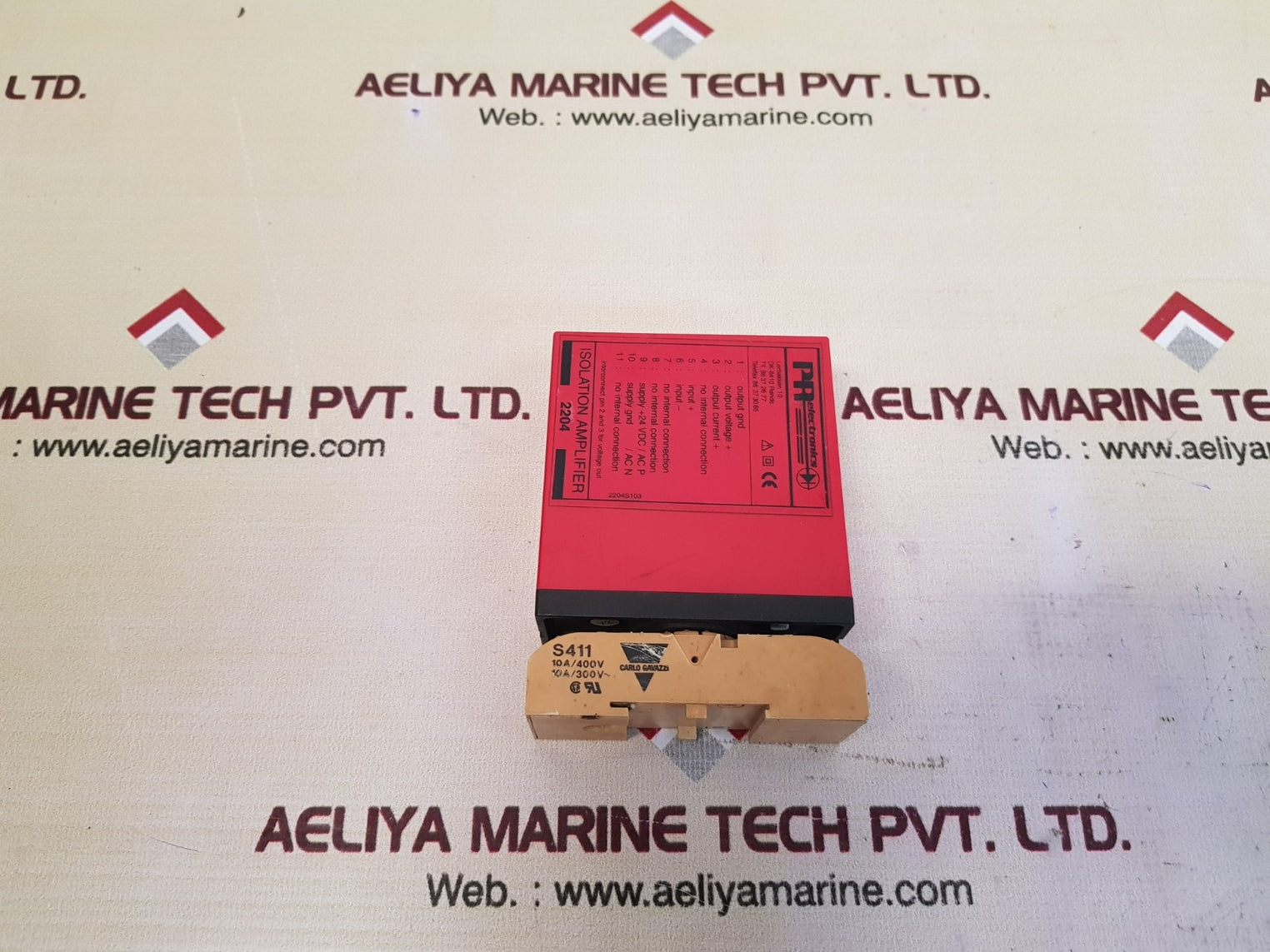 Pr electronics 2204  isolation amplifier  2204 x2