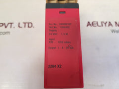 Pr electronics 2204  isolation amplifier  2204 x2