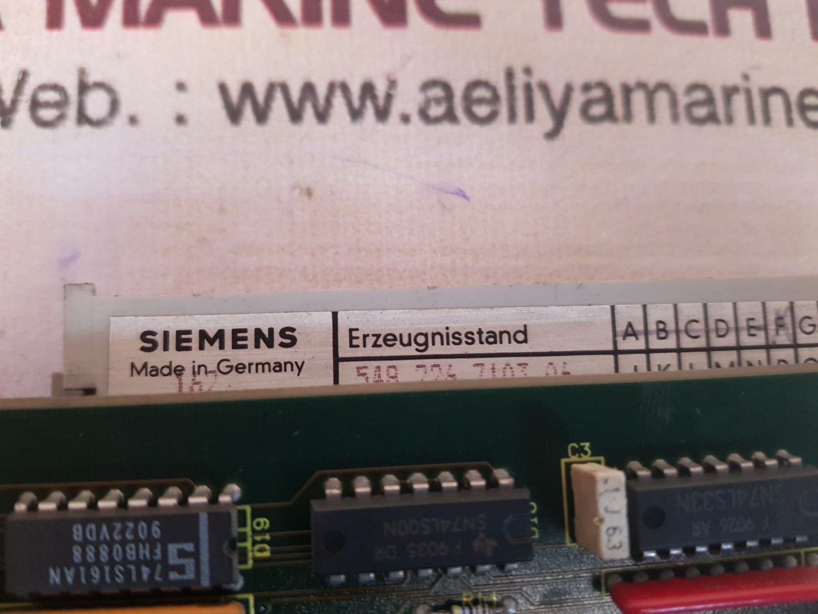 Siemens 548 227 7201.01 circuit board