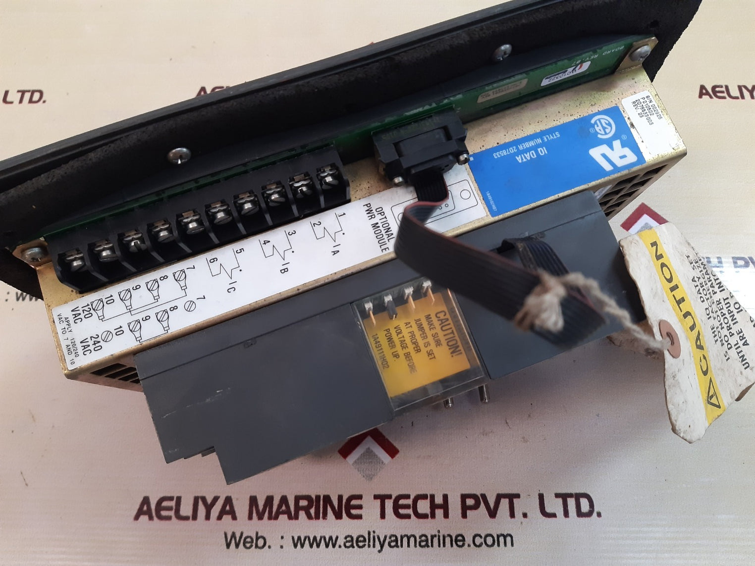 Cutler-hammer 9966d75g02 three-phase power supply module