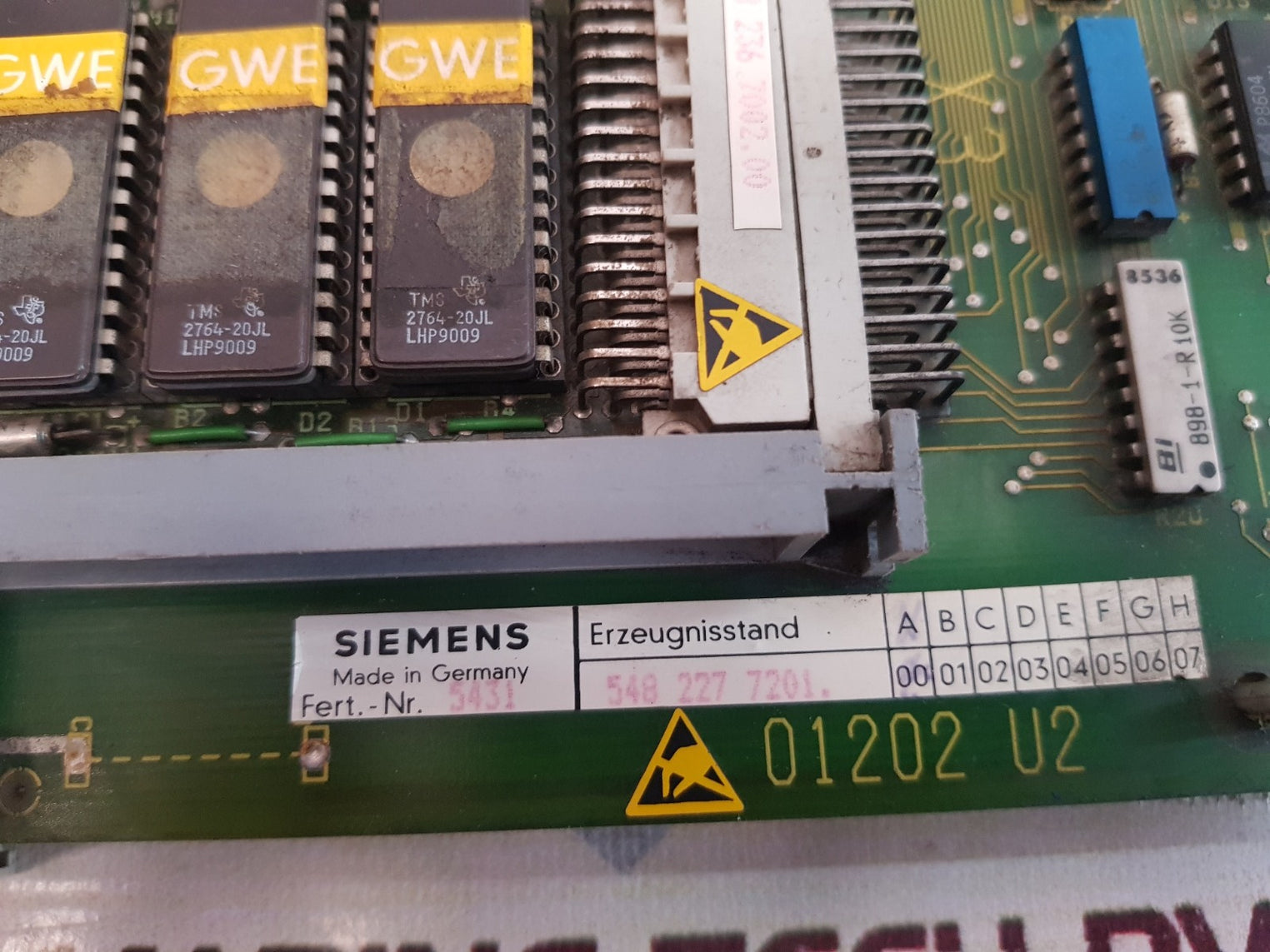 Siemens ge.548226.0002.02 el board