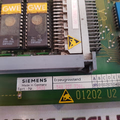 Siemens ge.548226.0002.02 el board