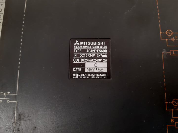 Mitsubishi a0j2e-e56dr programmable controller