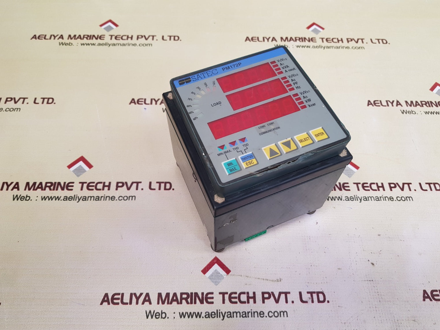 Satec pm172p power supply 172p-brl power meter