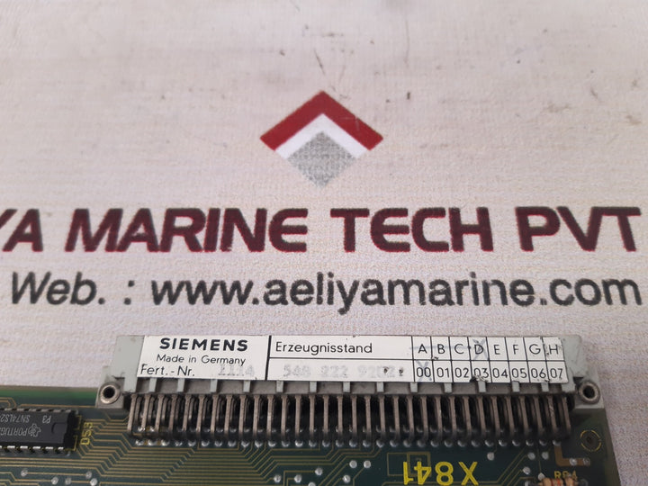 Siemens 548 222 -9202. circuit board