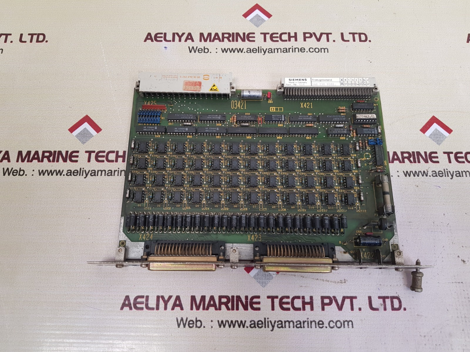 Siemens 6fx1123-0aa01 pcb card 