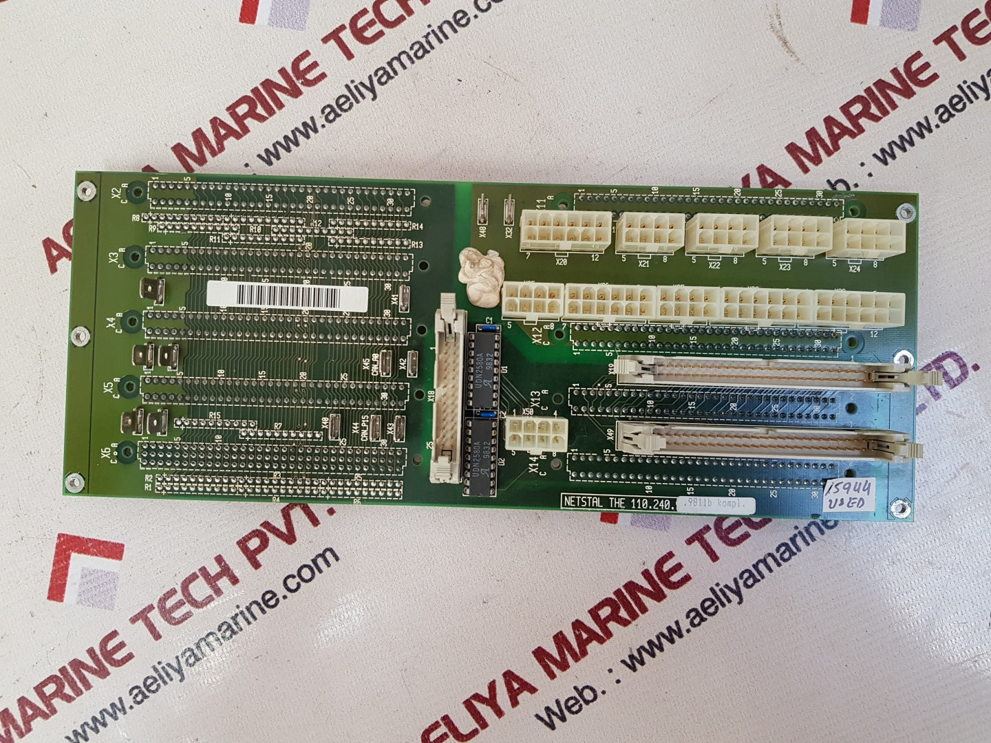Netstal 110.240.9811b komplett system card – Aeliya Marine Tech