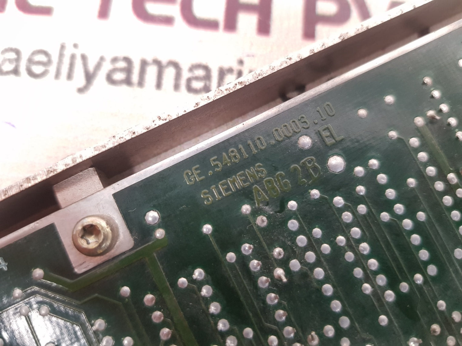Siemens 548 110 9213.10 pc board ge.548110.0003.10