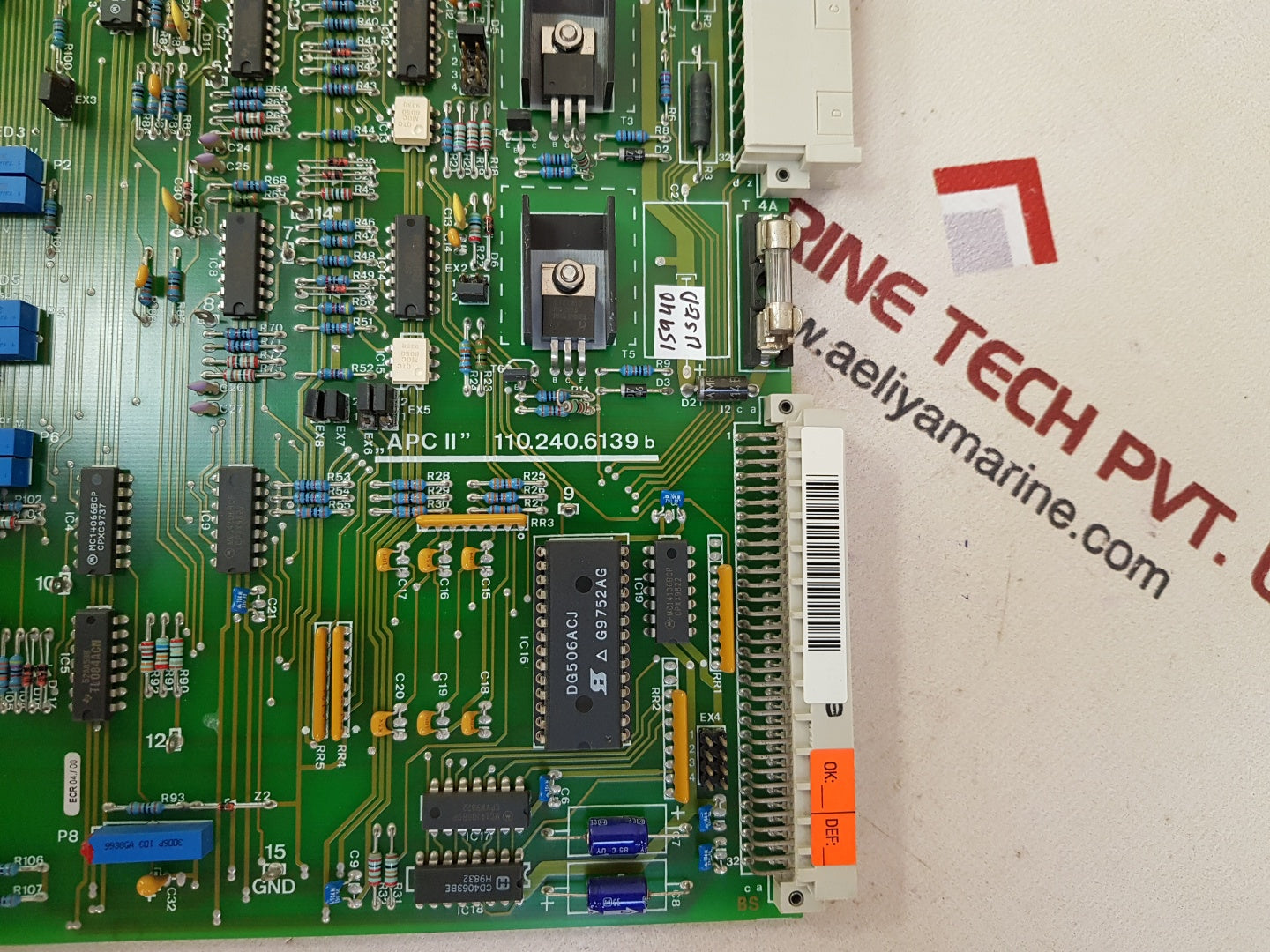 Netstal apc ii 110.240.6139b pcb card 