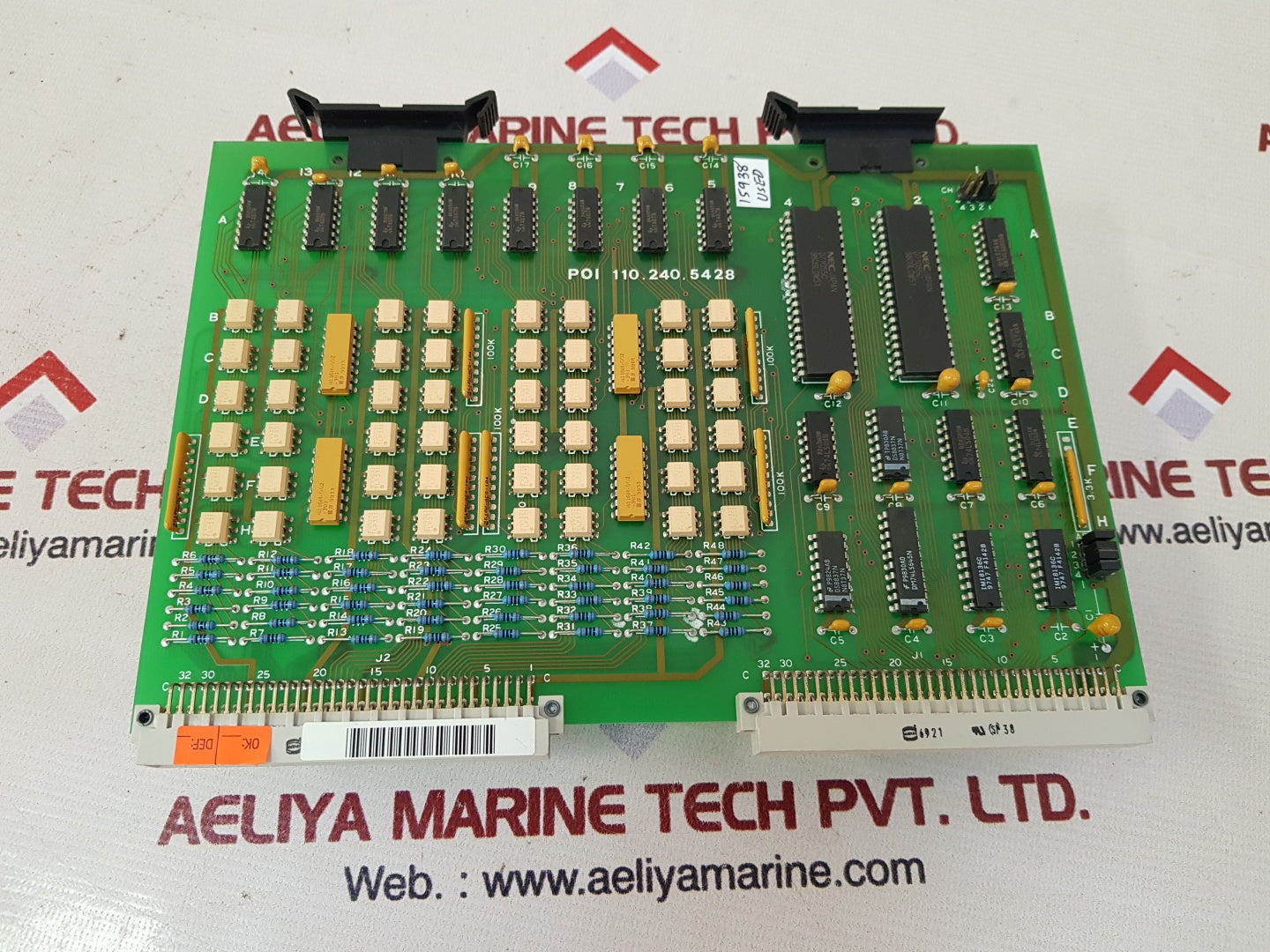 Netstal poi 110.240.5428 Control interface relay board 