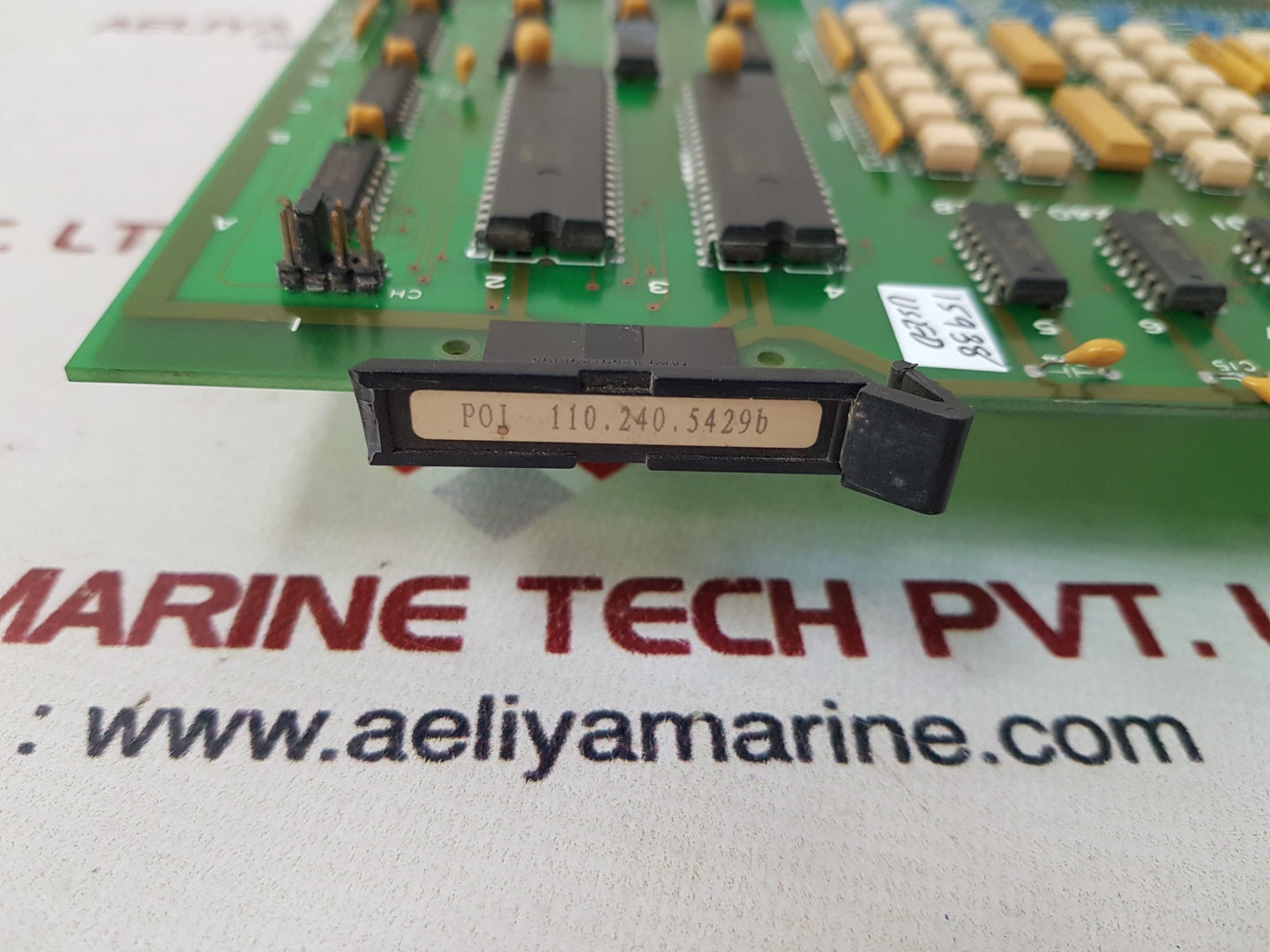Netstal poi 110.240.5428 Control interface relay board 