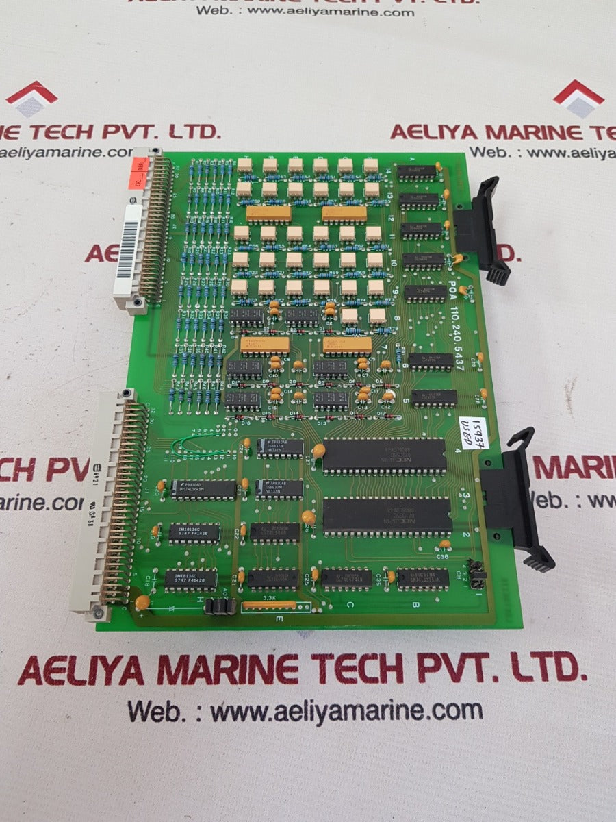 Netstal poa 110.240.5437 Control interface relay board 