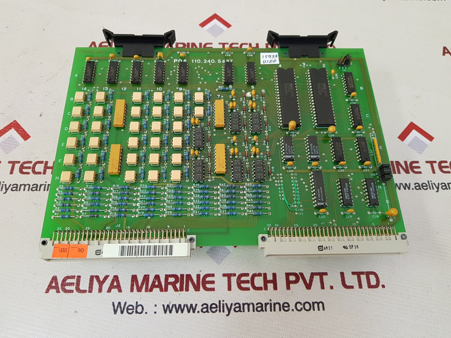 Netstal poa 110.240.5437 Control interface relay board 