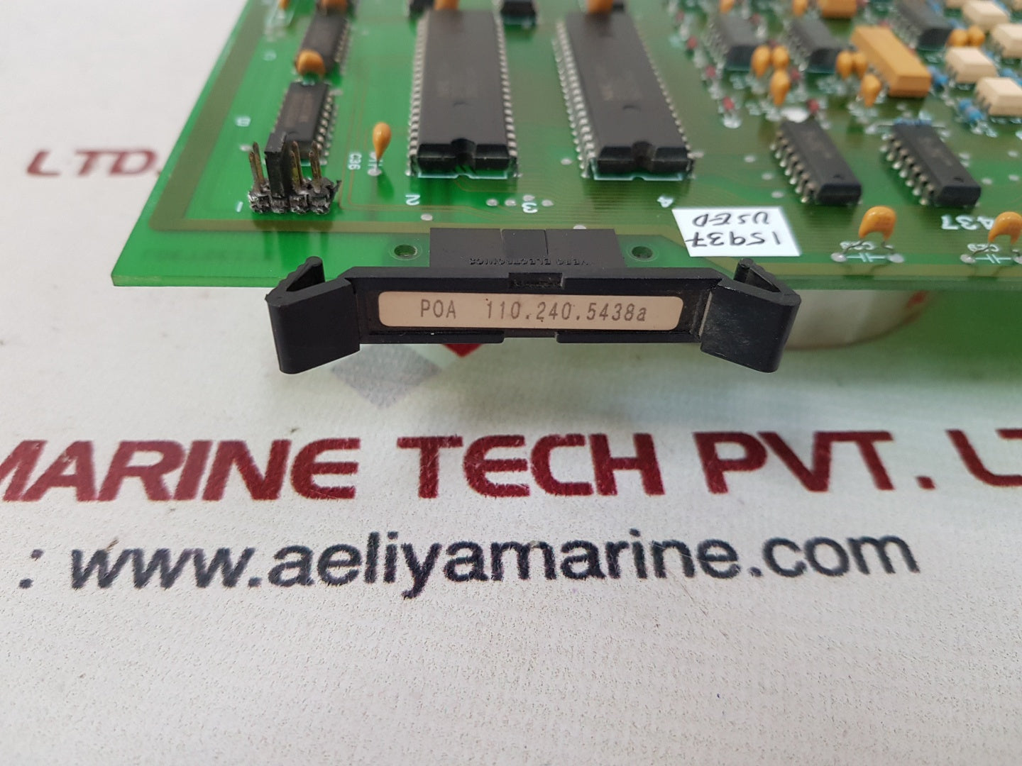 Netstal poa 110.240.5437 Control interface relay board 