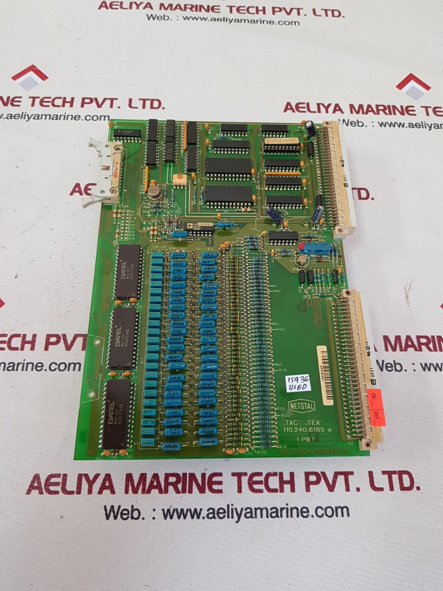Netstal tac tex 110.240.6185 a pcb card 
