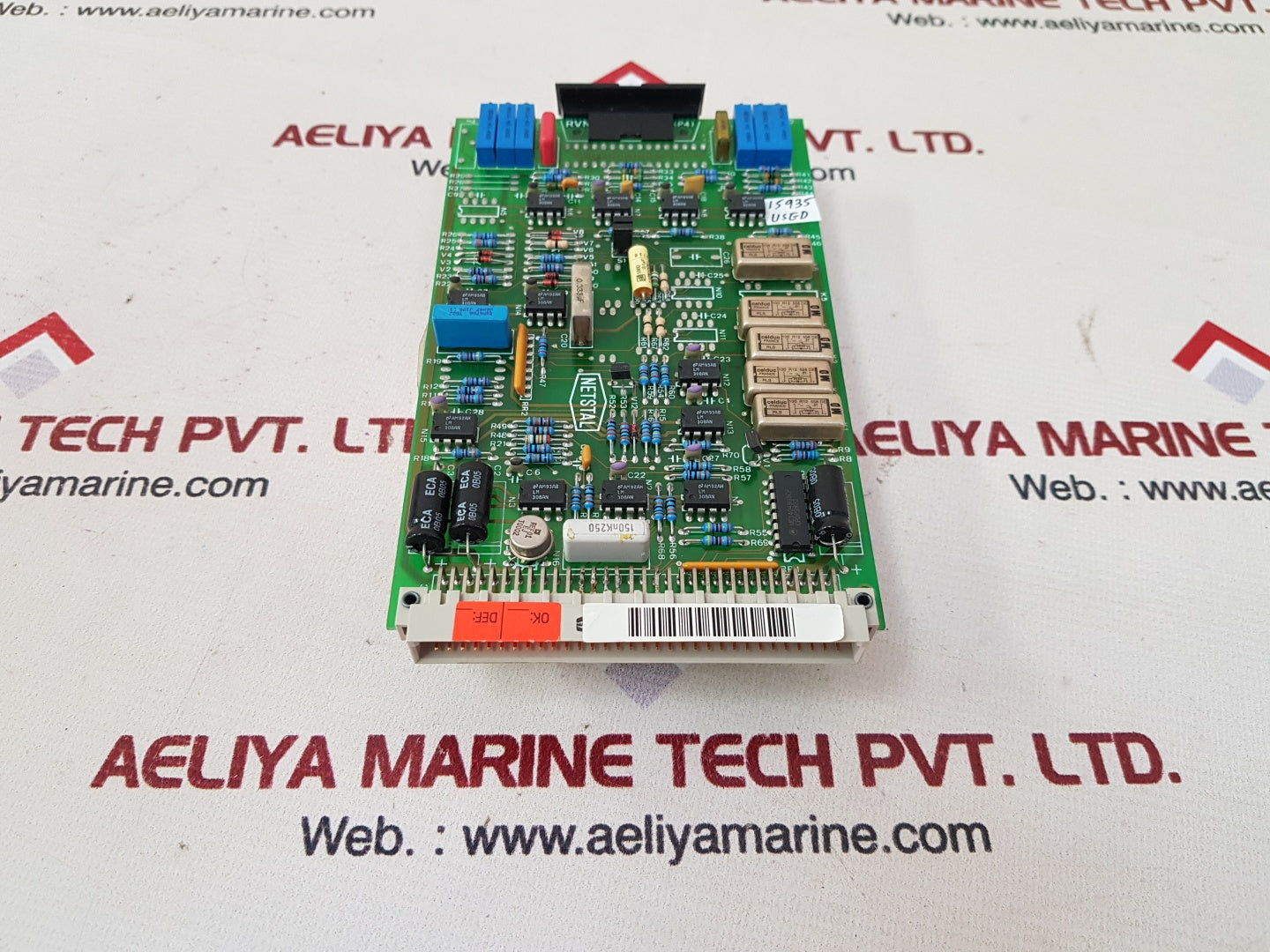 Netstal rvn 110.240.7128b (p4) circuit board 