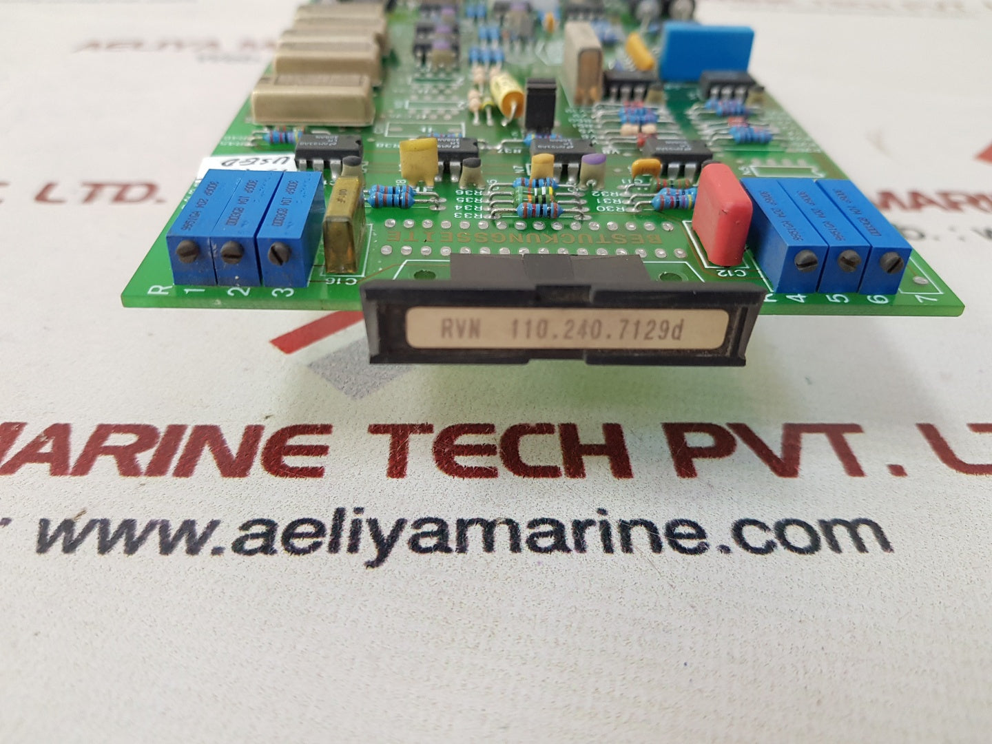Netstal rvn 110.240.7128b (p4) circuit board 