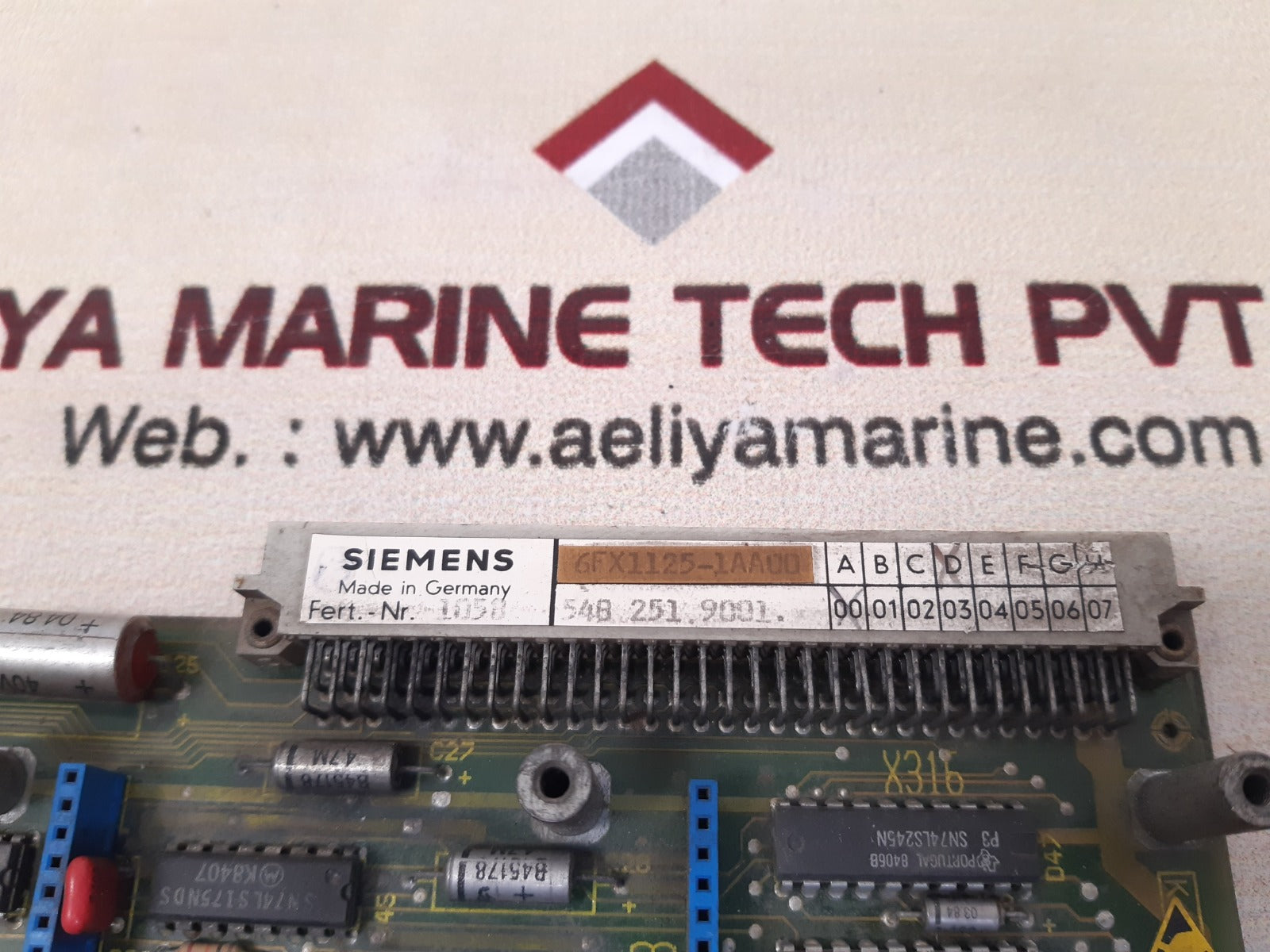 Siemens 6fx1125-1aa00 measuring circuit module