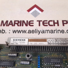Siemens 6fx1125-1aa00 measuring circuit module