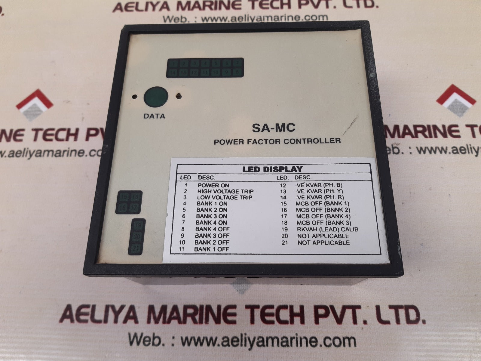sa-mc power factor controller salt2424