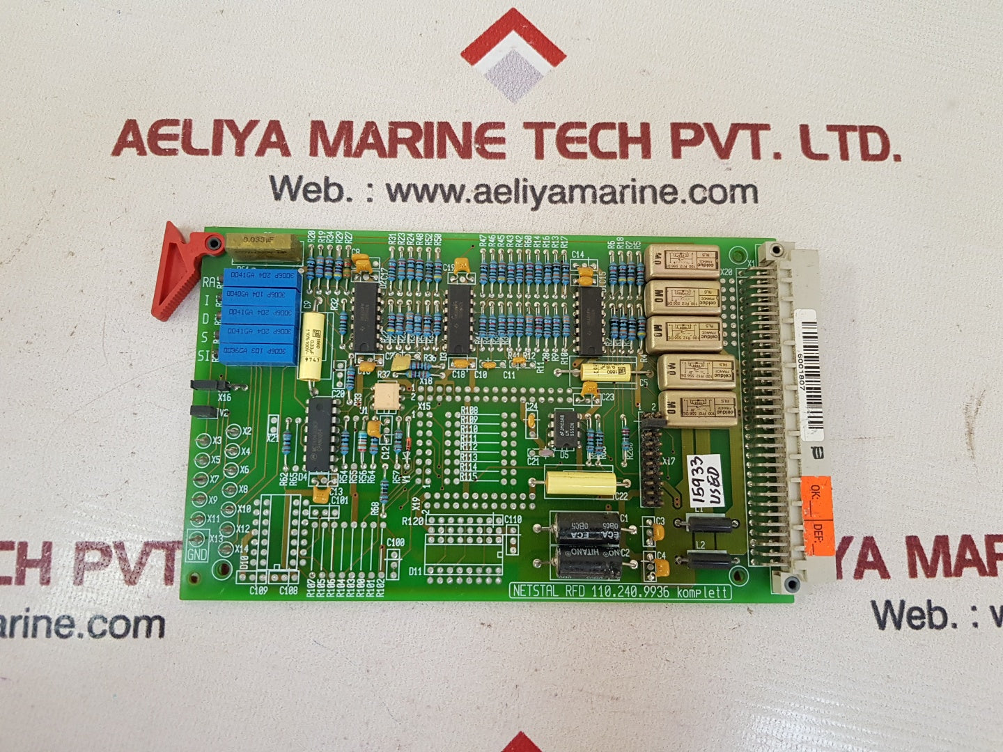 Netstal rfd 110.240.9936 pcb card 