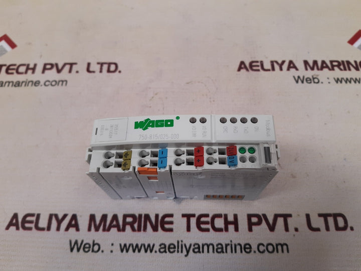 Wago 750-815/025-000 programmable logic controller 24v dc