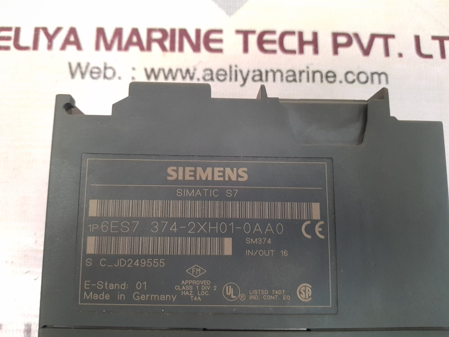 Siemens 6es7 374-2xh01-0aa0 i/o module