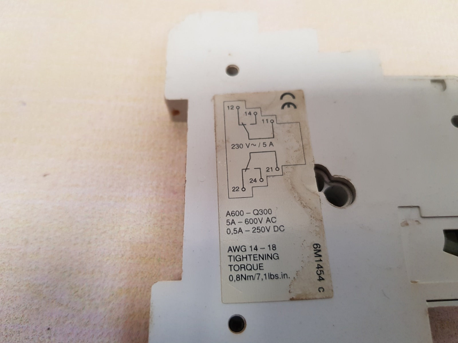 Set of 11x Klockner moeller nhi002 auxiliary contact 