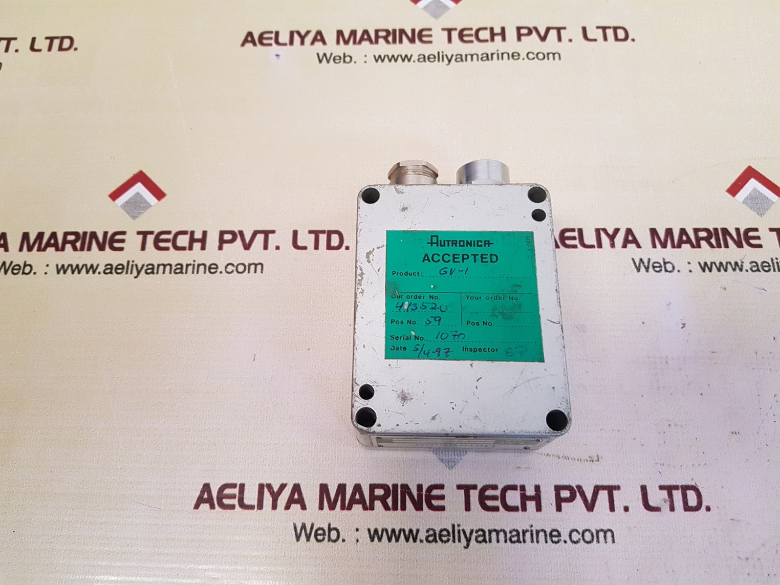 Autronica gv-1 thermocouple amplifier
