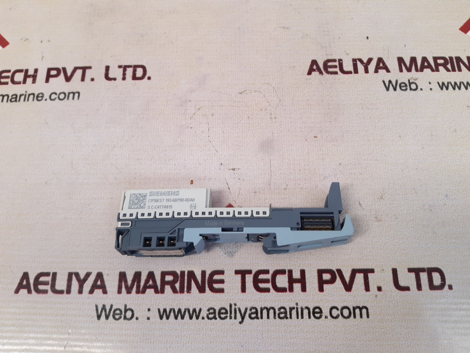 Siemens 6es7 193-6bp00-0da0 base unit module