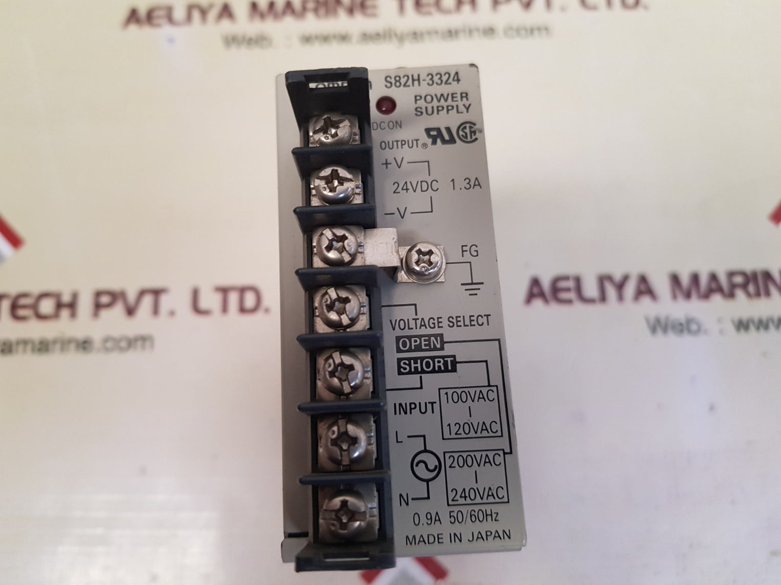 Omron s82h-3324 power supply 24vdc 1.3a