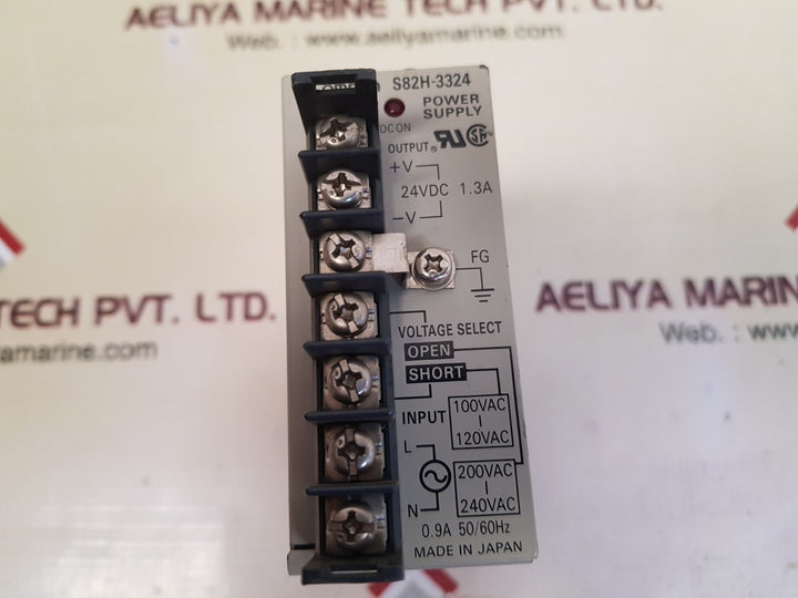 Omron s82h-3324 power supply 24vdc 1.3a