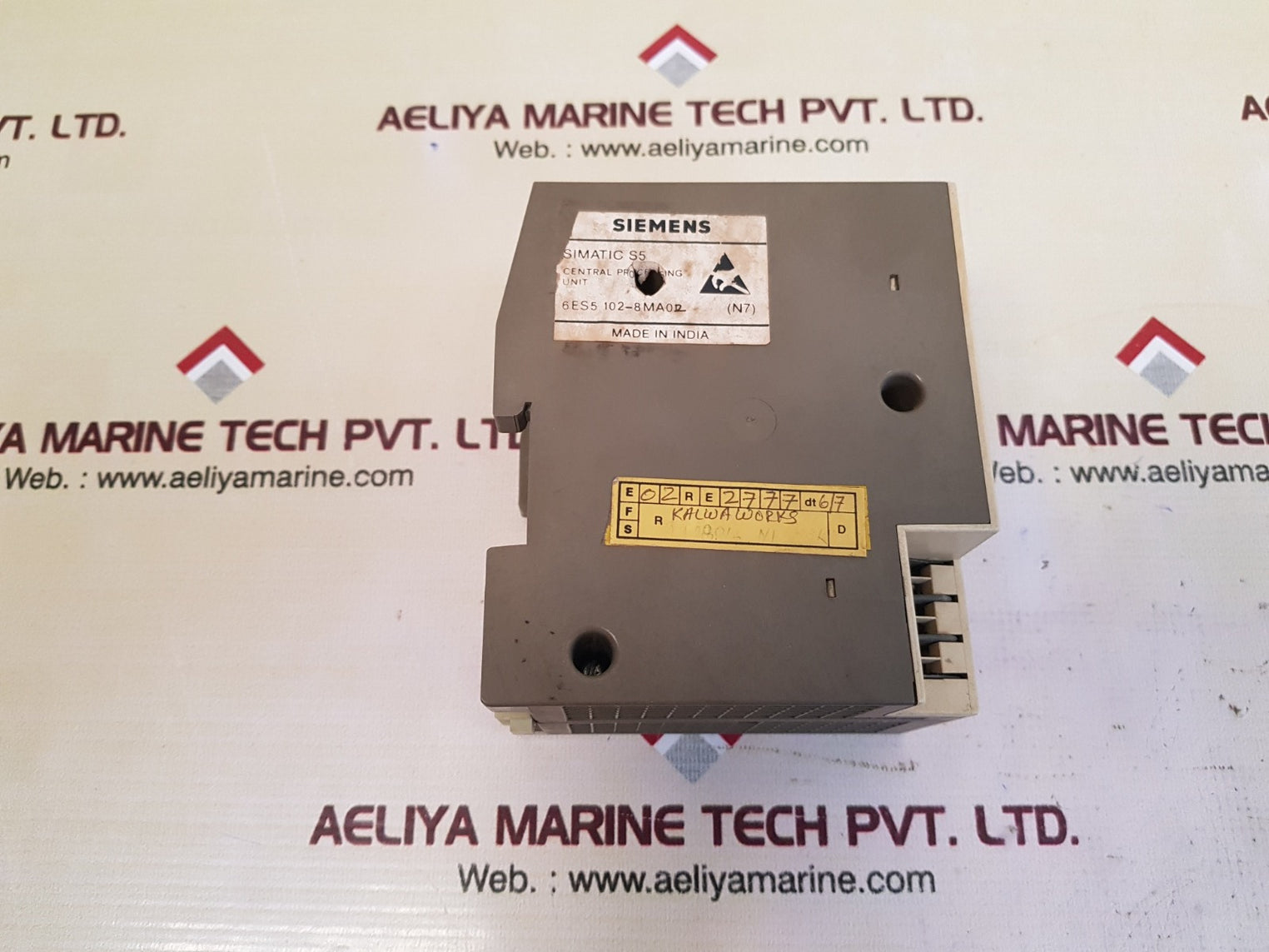 Siemens 6es5 102-8ma02 central processing unit 