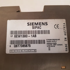 Siemens 6ew1380-1ab power supply