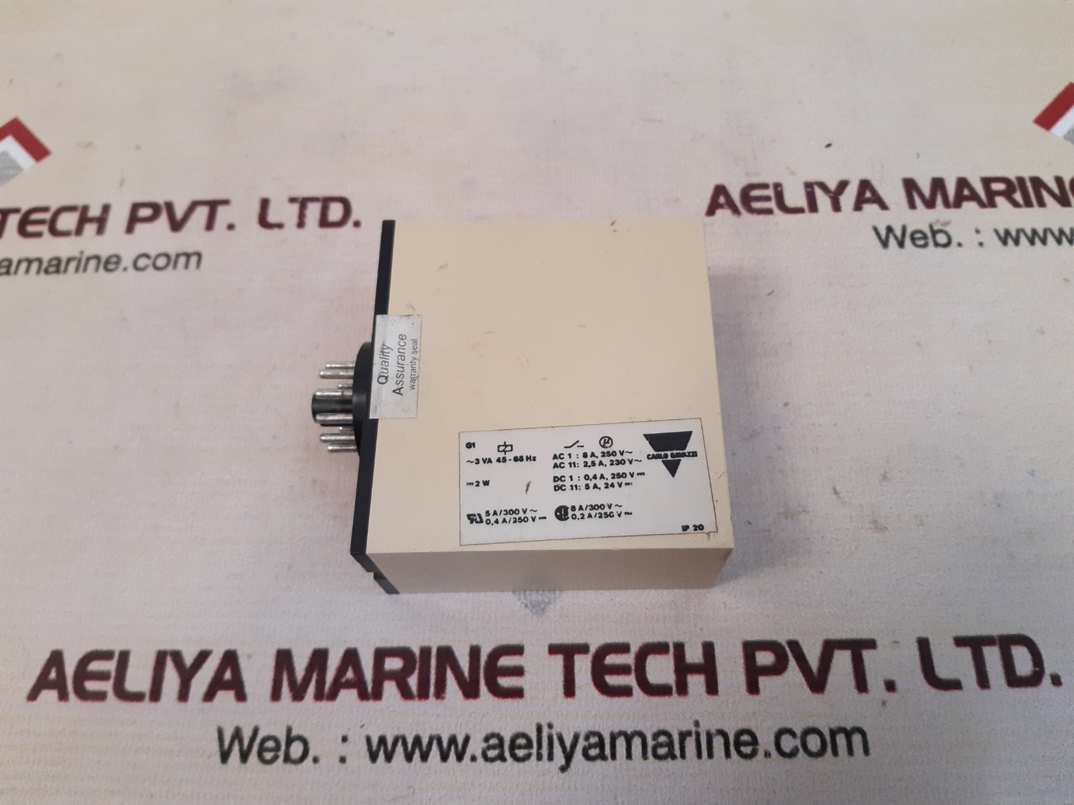 Carlo gavazzi s 110 166 024 combination timer automatic start module