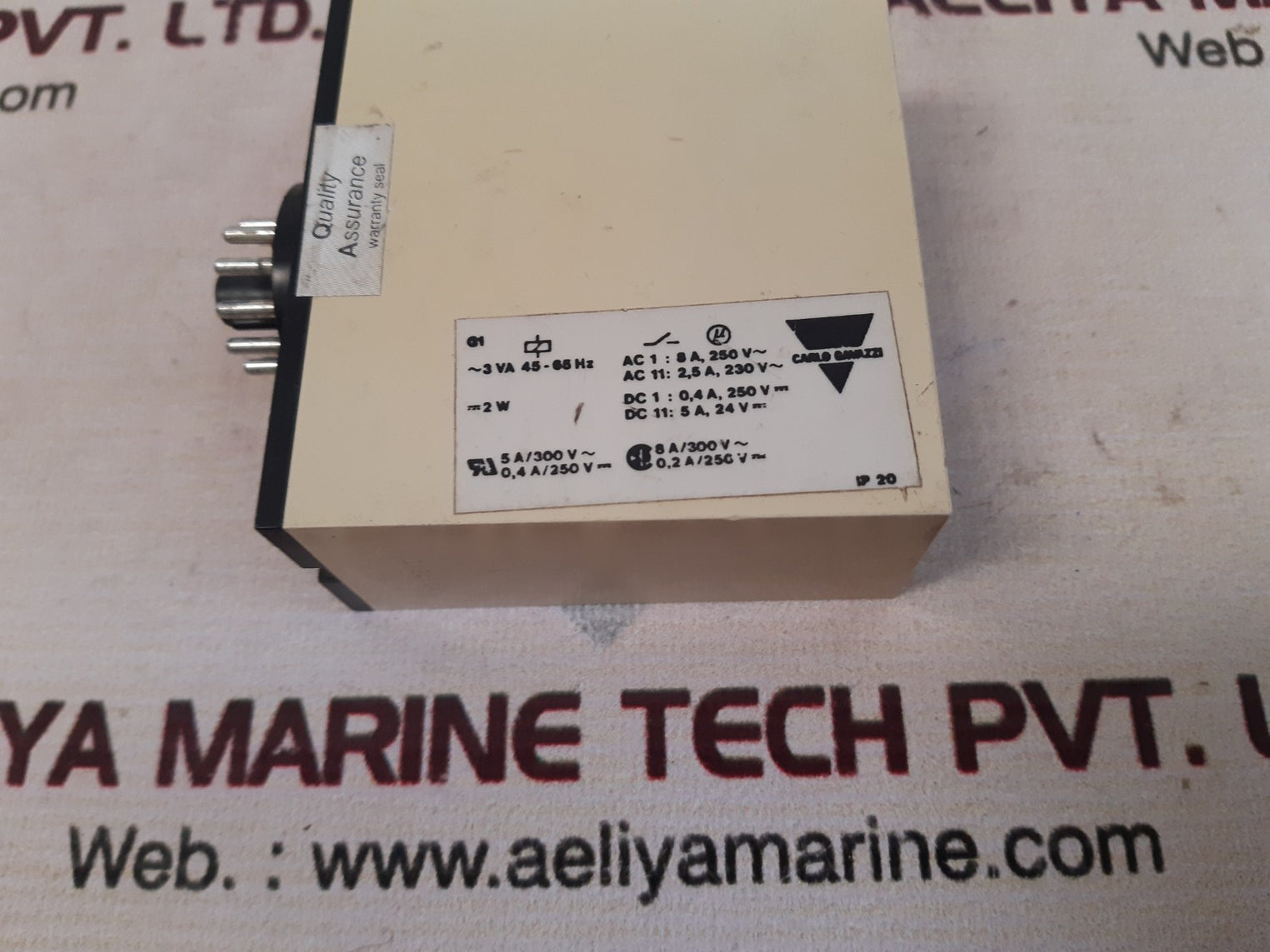 Carlo gavazzi s 110 166 024 combination timer automatic start module