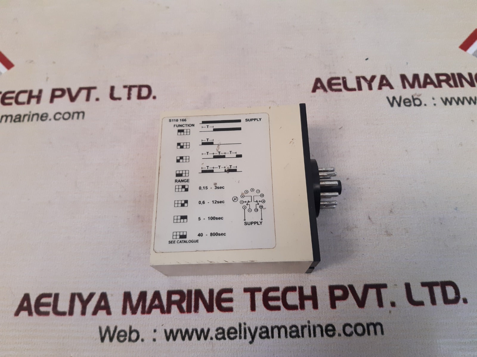Carlo gavazzi s 110 166 024 combination timer automatic start module