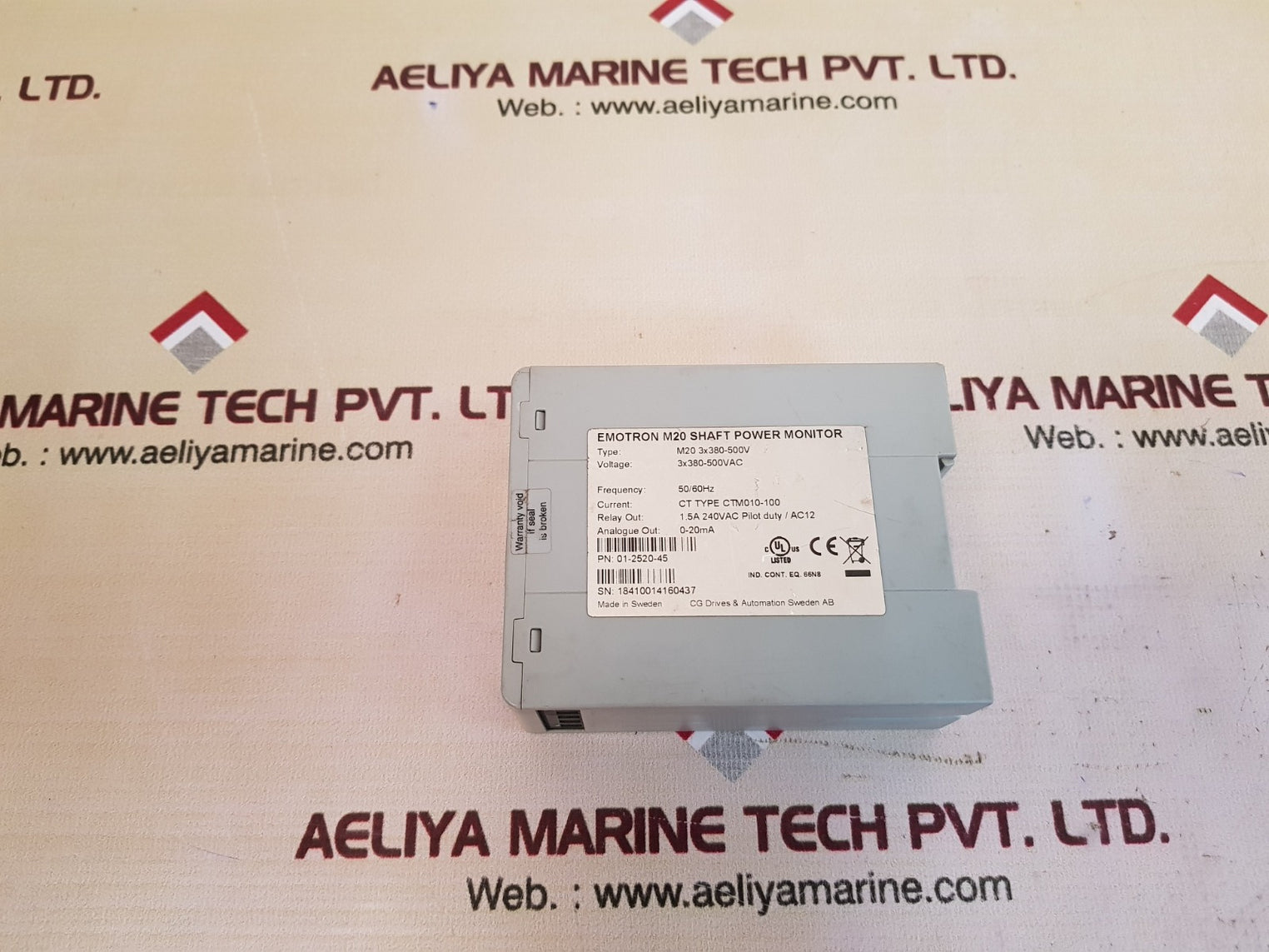 Emotron m20 shaft power monitor m20 3x380-500v